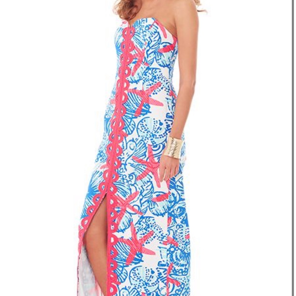 ISO Lilly Pulitzer She She Shells Angela Dress